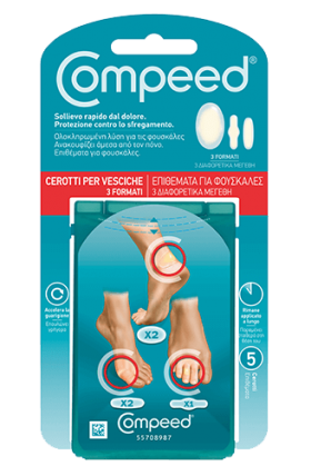 COMPEED<sup>®</sup> Plasturi mixt pentru bășici